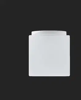 Klasická nástěnná svítidla OSMONT 52160 APUS 2 stropní/nástěnné skleněné svítidlo bílá IP44 60W E27