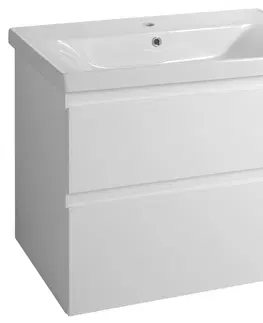 Koupelnový nábytek AQUALINE ALTAIR umyvadlová skříňka 77,5x60x45cm, bílá AI280