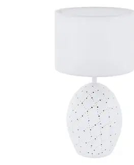 Lampy Eglo Eglo 98382 - Stolní lampa MONTALBANO 1xE27/60W/230V + 1xE27/7W 