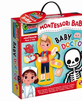 Hračky společenské hry LISCIANIGIOCH - Montessori Baby Doktor