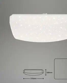 LED stropní svítidla BRILONER LED stropní svítidlo hvězdné nebe, 37 cm, 18 W, bílé BRILO 3387-016