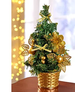 Květinové dekorace Dekorační vánoční stromeček