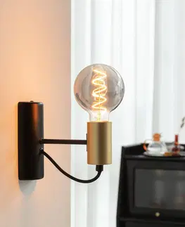 Stmívatelné LED žárovky Lucande Skleněná LED žárovka E27 3,8 W, G95, 1800K, kouřová