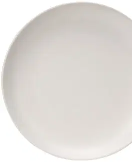 Talíře Dezertní talíř Allier, bílá, 20 x 2,5 cm, kamenina