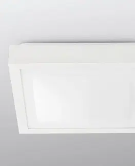 Stropní svítidla FARO BARCELONA Koupelnové stropní světlo Tola, 32 x 32 cm, bílá