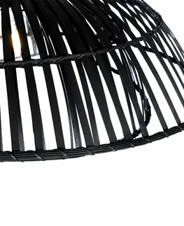 Obloukove lampy Orientální oblouková lampa černý bambus - Pua
