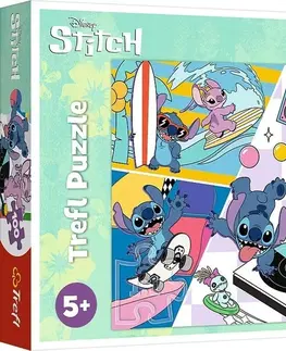 Hračky puzzle TREFL - Puzzle Lilo&Stitch: Vzpomínky 100 dílků