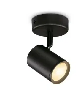 LED bodová svítidla Philips Stropní bodové svítidlo WiZ IMAGEO LED GU10 4,9W 345lm 2700-6500K IP20 CRI90 černé, stmívatelné
