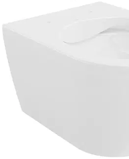 Záchody MEXEN/S CARMEN WC mísa rimless, bílá 30880500