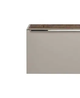 Koupelnový nábytek Comad Závěsná skříňka pod umyvadlo Santa Fe 80 cm šedá
