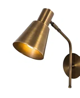 Svítidla Opviq Nástěnná lampa Sivani III mosaz
