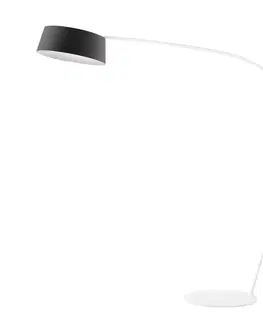 Obloukové lampy Stilnovo Stilnovo Oxygen FL1 LED oblouková lampa, černá