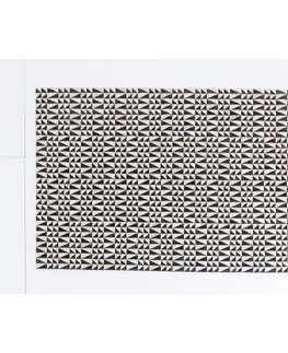 Kožené koberce KARE Design Kožený koberec Zigzag 240x170cm