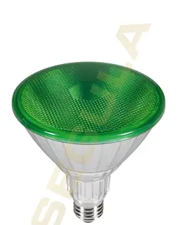 LED žárovky Segula 50763 LED reflektorová žárovka PAR 38 zelená E27 18 W (120 W) 660 Lm 40d