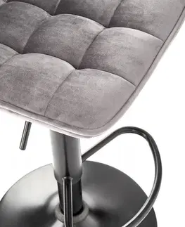 Barové židle HALMAR Barová židle Forbia šedá