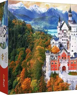 Hračky puzzle TREFL - Puzzle 1000 Premium Plus - Foto Odysea: Zámek Neuschwanstein, Německo