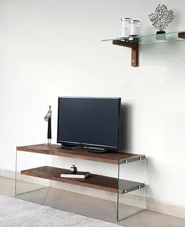 Obývací stěny a sestavy nábytku Televizní stěna TV104 ořech
