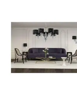 Designové stolní lampy Stolní lampa AZzardo Impress table black AZ0502 E27 1x60W IP20 33cm černá