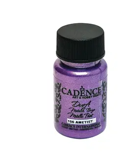 Hračky CADENCE - Barva akrylová Cadence D.Metalic, ametystová, 50ml