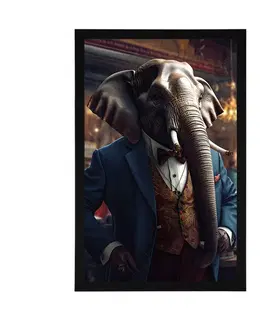 Zvířecí gangsteři Plakát zvířecí gangster slon