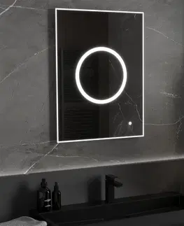 Koupelnová zrcadla MEXEN Koga zrcadlo s osvětlením 60 x 80 cm, LED 600 9821-060-080-611-00