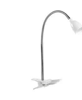 Lampy   WO33-W - LED Stolní lampa s klipem LED/2,5W/230V bílá 