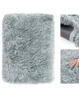 Koberce a koberečky Koberec AmeliaHome Shaggy šedý, velikost 100x150