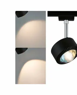 Svítidla Paulmann URail PAULMANN URail LED lištový spot Aldan spot 8W CCT 230V černá mat