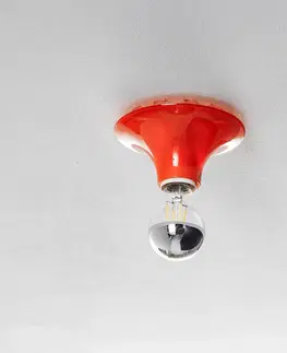 Stropní svítidla Artemide Artemide Teti designové stropní světlo, oranžová