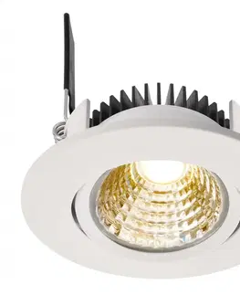 LED podhledová svítidla Light Impressions Deko-Light stropní vestavné svítidlo COB-68-350mA-2700K-kulaté 16-17V DC 6,00 W 2700 K 580 lm bílá 565279