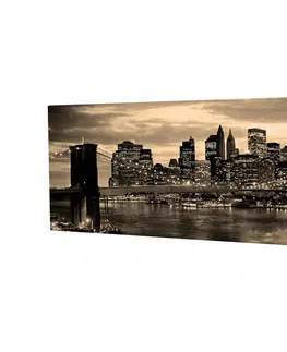 Obrazy Wallity Obraz na plátně New York PC011 30x80 cm