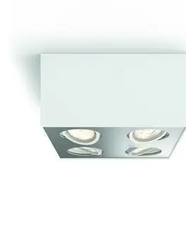 LED bodová svítidla LED Bodové svítidlo Philips Box 50494/31/P0 bílé 4x4,5W