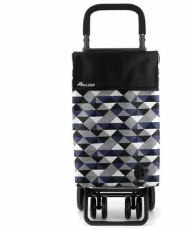 Nákupní tašky a košíky Rolser Nákupní taška na kolečkách Classic Sahara Tour 4x4, modrá