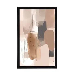 Abstraktní tvary Plakát abstraktní tvary No10