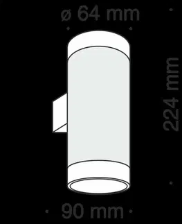Designová nástěnná svítidla MAYTONI Nástěnné svítidlo KILT C027WL-L10B