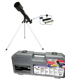Hračky WIKY - Teleskop 375x/50 mm kovový v kufříku