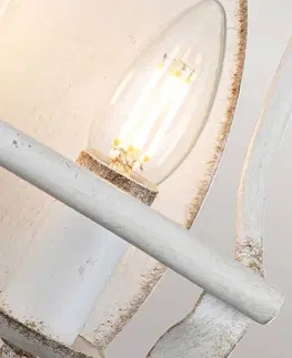Nástěnná svítidla QUOIZEL Nástěnné svítidlo Bradbury, dvoubarevné, bílé