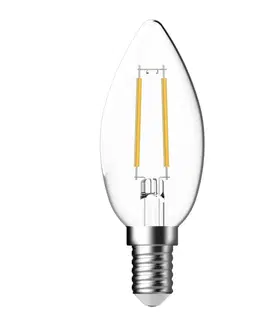 LED žárovky NORDLUX LED žárovka svíčka C35 E14 470lm Dim C čirá 5183005421