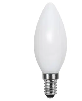 LED žárovky STAR TRADING LED svíčka žárovka E14 2.700K opál Ra90 3W