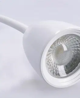 LED nástěnná svítidla Solight LED nástěnná lampička, stmívatelná, 4W, 280lm, 3000K, bílá WO54-W