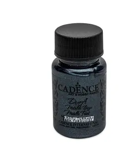 Hračky CADENCE - Barva akrylová Cadence D.Metalic, tm. tyrkys., 50ml