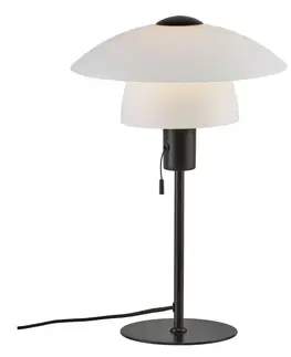 Lampy na noční stolek NORDLUX stolní lampa Verona 15W E27 černá opál 2010875001