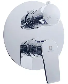 Koupelnové baterie SLEZAK-RAV Vodovodní baterie sprchová vestavěná COLORADO, Barva: chrom CO186K