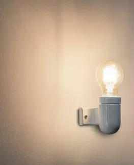 Industriální nástěnná svítidla FARO SERA nástěnná lampa, bílá