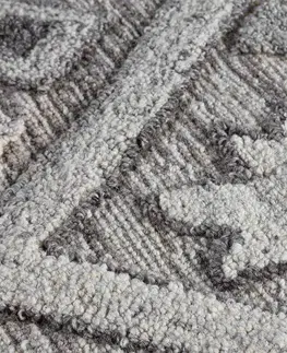 Koberce LuxD Designový koberec Rasida 230 x 160 cm šedý