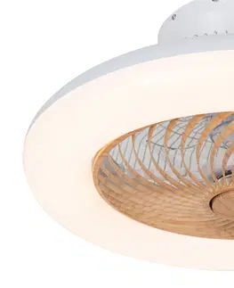 Stropni vetrak Stropní ventilátor dřevěný vč.LED s dálkovým ovládáním - Clima