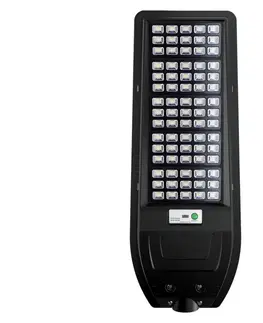 LED osvětlení  LED Solární pouliční lampa VIA 200W/20000 mAh 3,2V 6000K IP54 + dálkové ovládání 