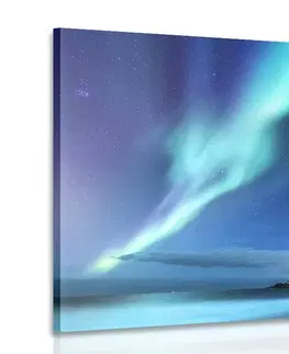 Obrazy přírody a krajiny Obraz polární záře v Norsku