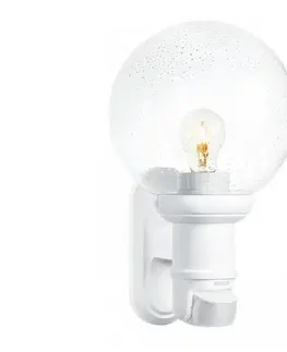 Zahradní lampy Steinel STEINEL 634315 - L 560 S Venkovní senzorová nástěnná lampa bílá IP44 