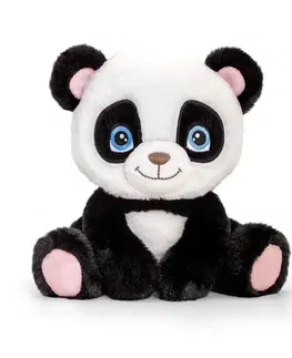 Hračky KEEL TOYS - SE1089 Keeleco Panda - eko plyšová hračka 16 cm